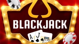 Blackjack Neo oleh Relax Gaming dengan tampilan antarmuka kartu yang elegan